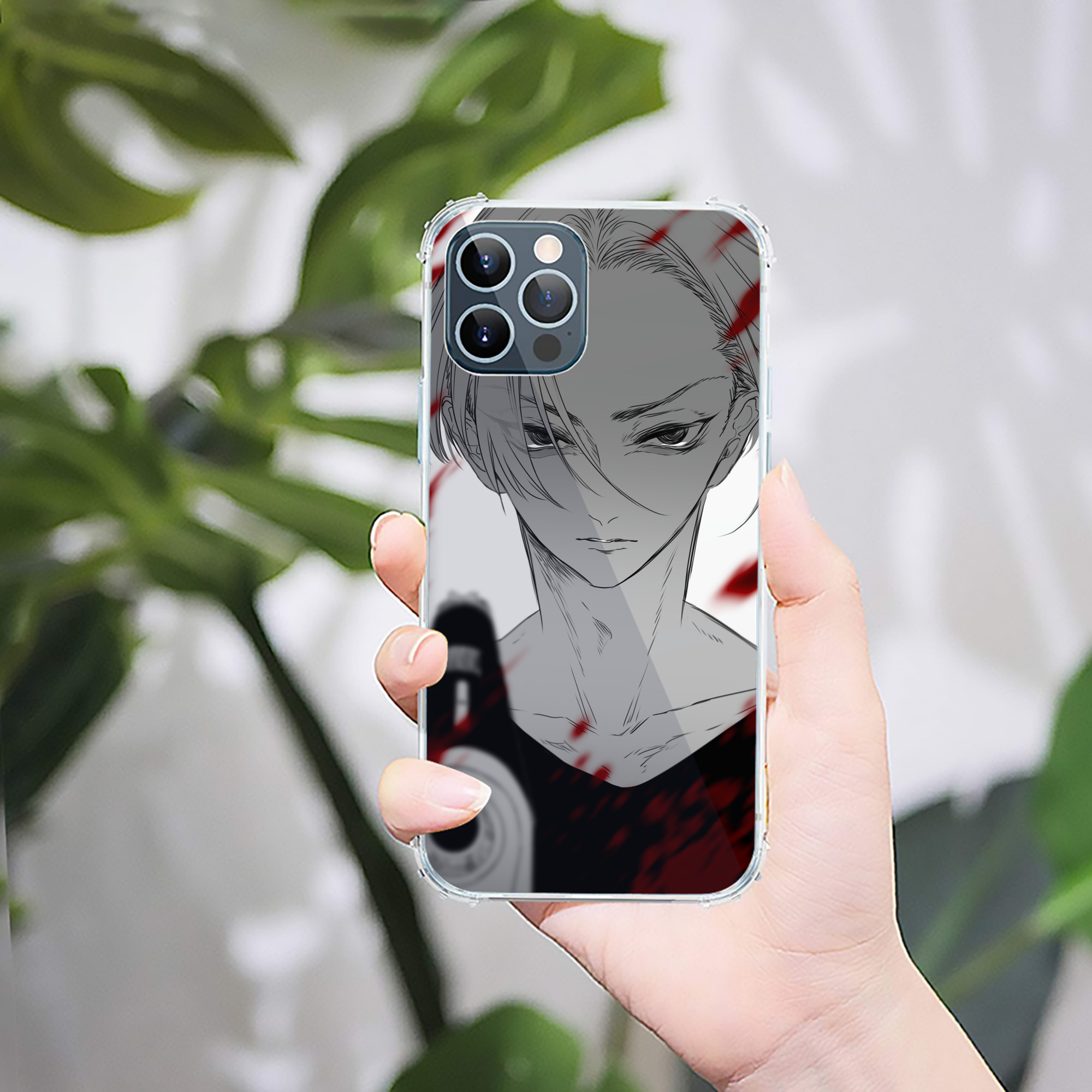 （画像用） 東京リベンジャーズ Tokyo Revengers 【iPhone 12シリーズ対応】透明スマホケース（クリアソフトケース）